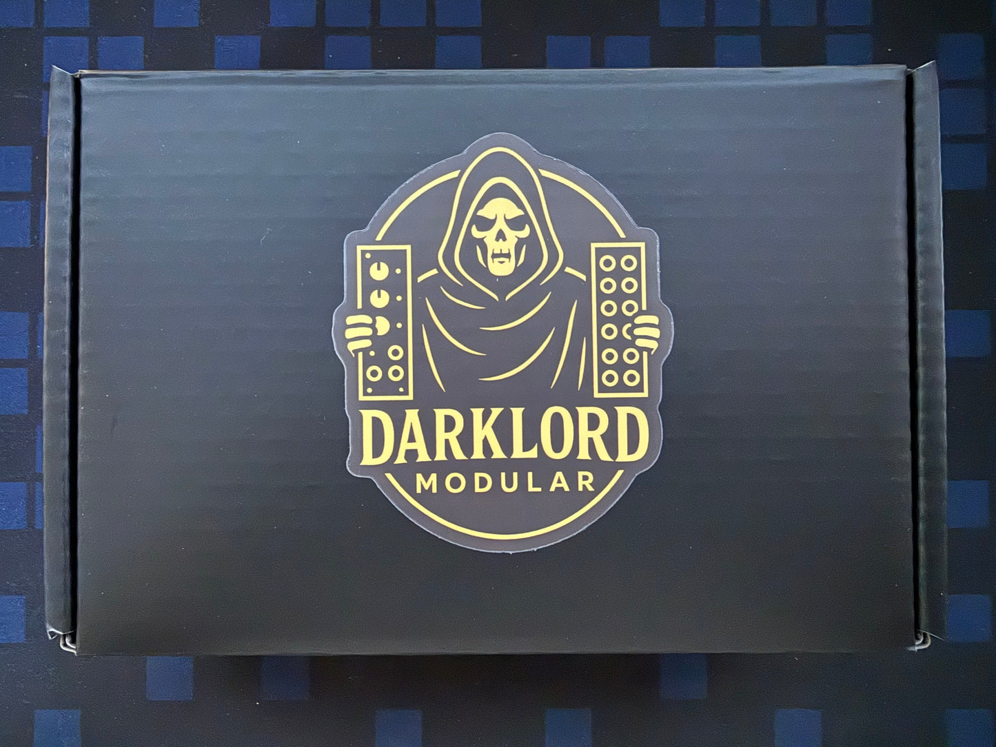 Darklord Proteus Panel Kit with Special edition Eurorack Toolset and gold knobs