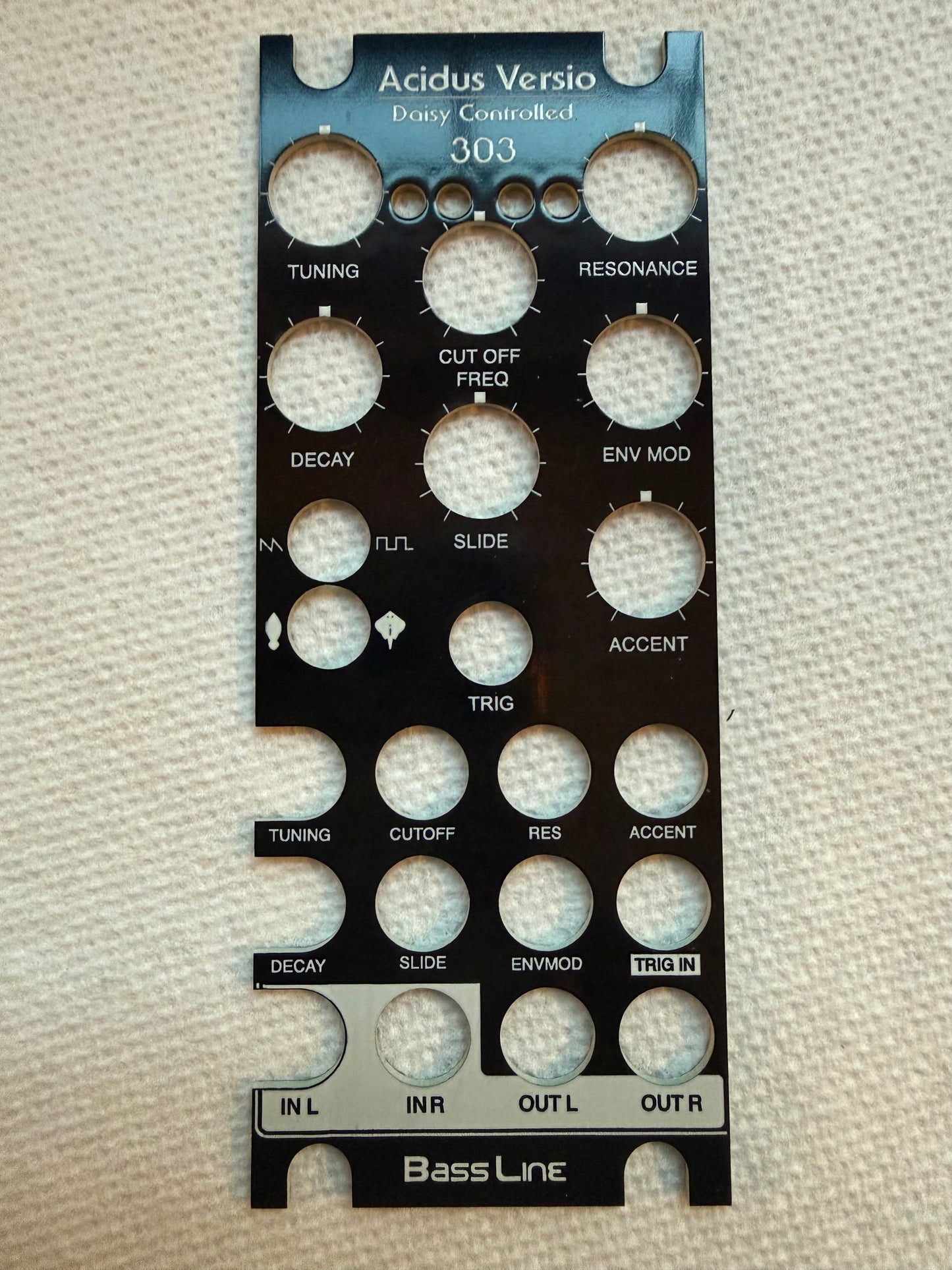 Acidus Versio Overlay Black