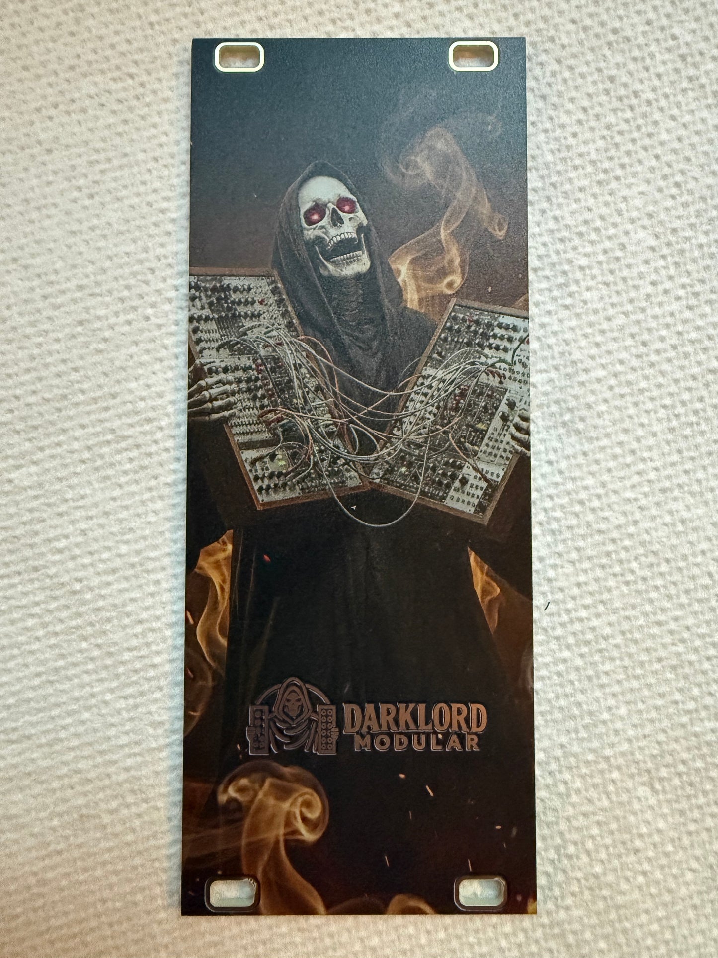 Darklord Demons Black and Gold Blank 10hp 3u Eurorack