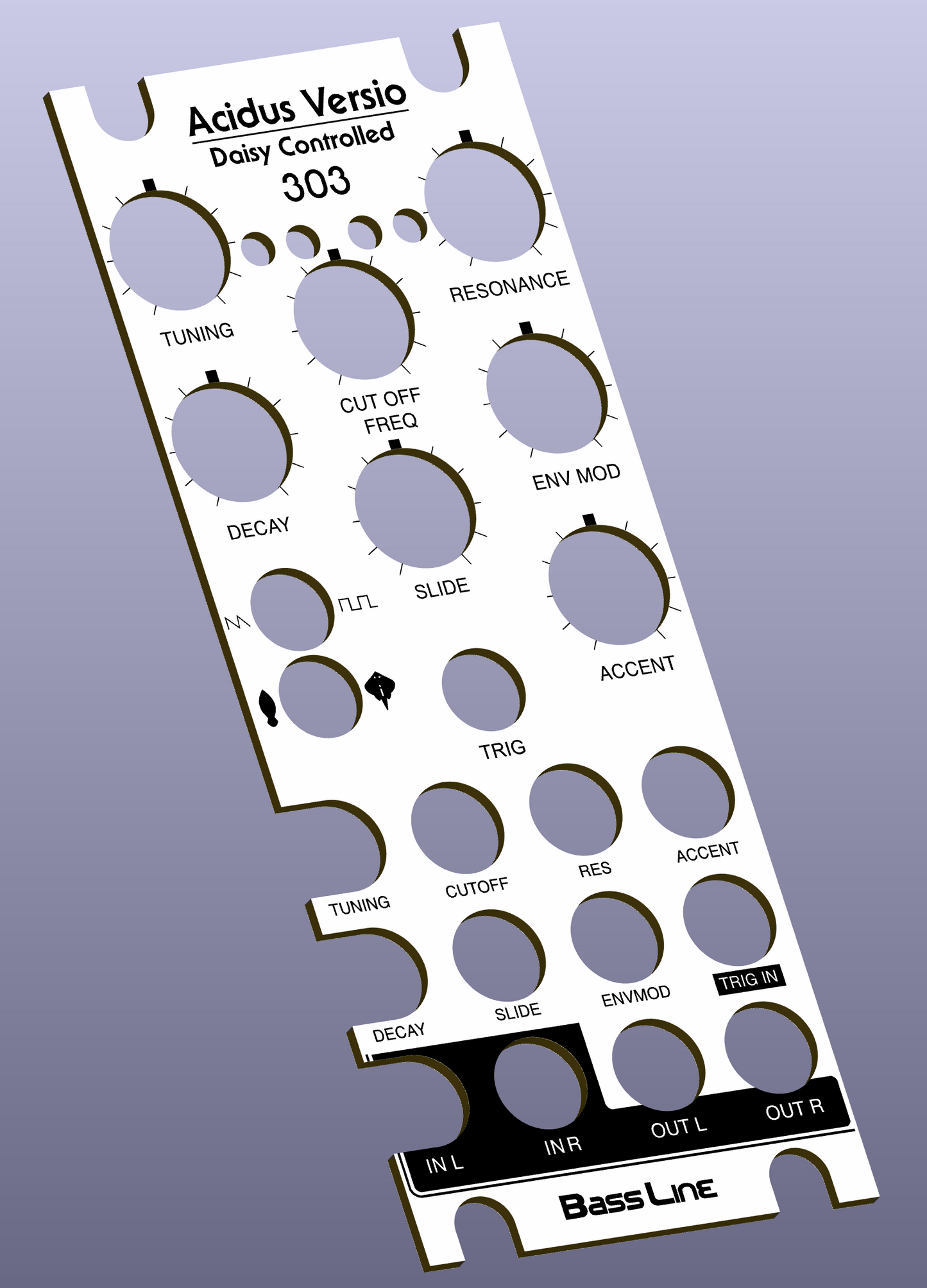 Acidus Versio Overlay White (Aluminum)