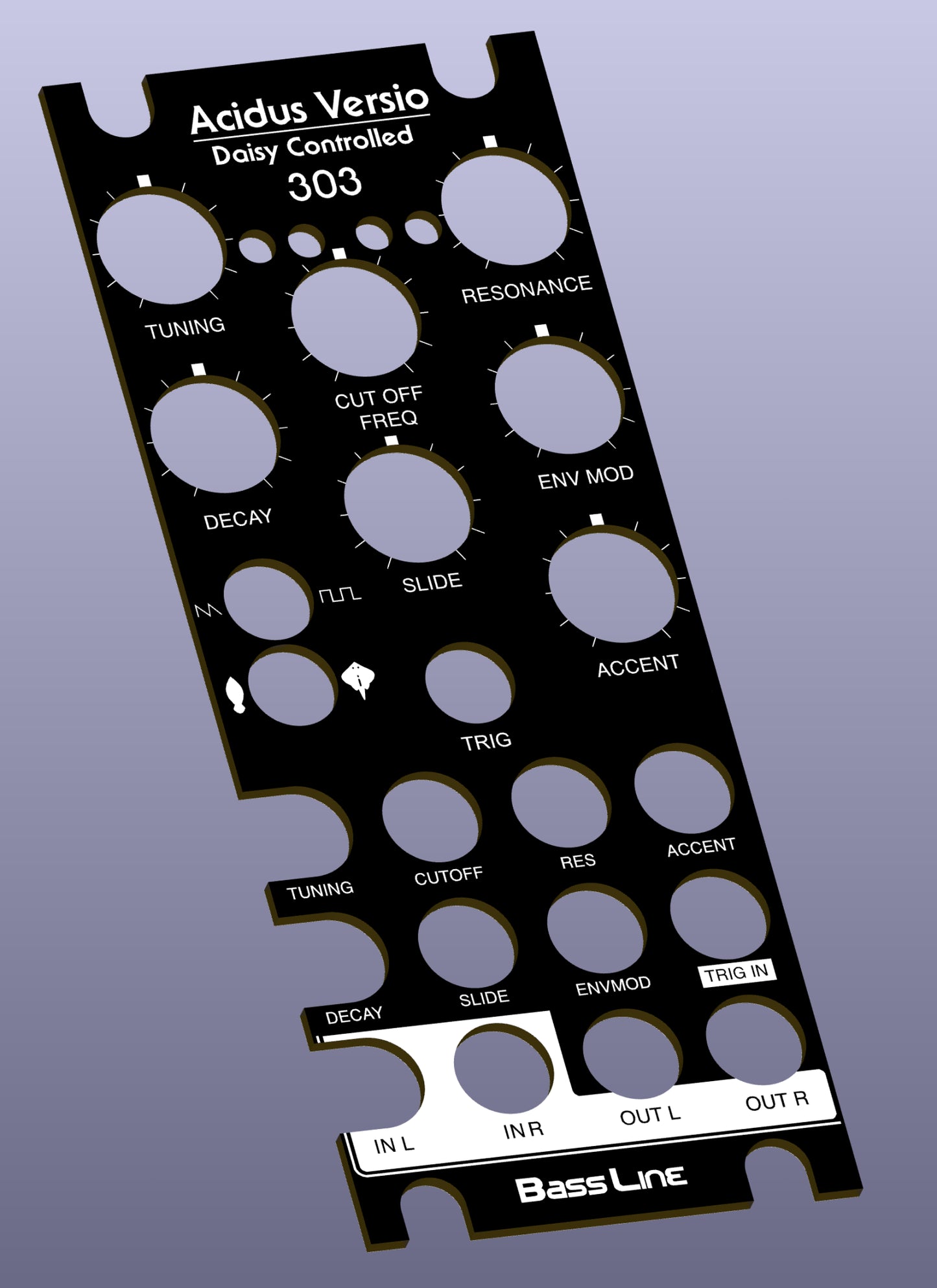 Acidus Versio Overlay Black